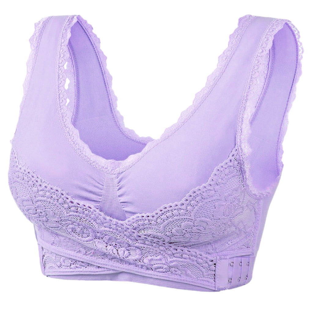 Brnmxoke Everyday Wear Bra for Women,Plus Size Bras for Older Women ...