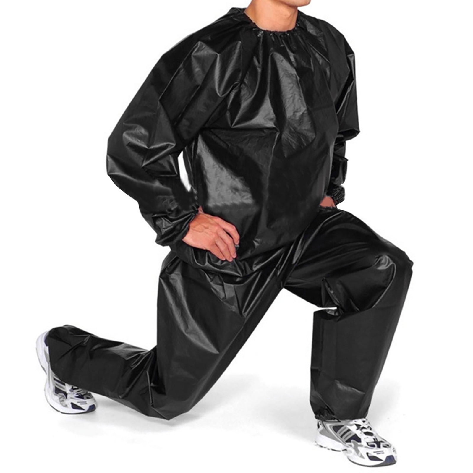 Brnmxoke Men's Sauna Suits & Sets Unisex Sweat Suit Sauna Exercise Gym