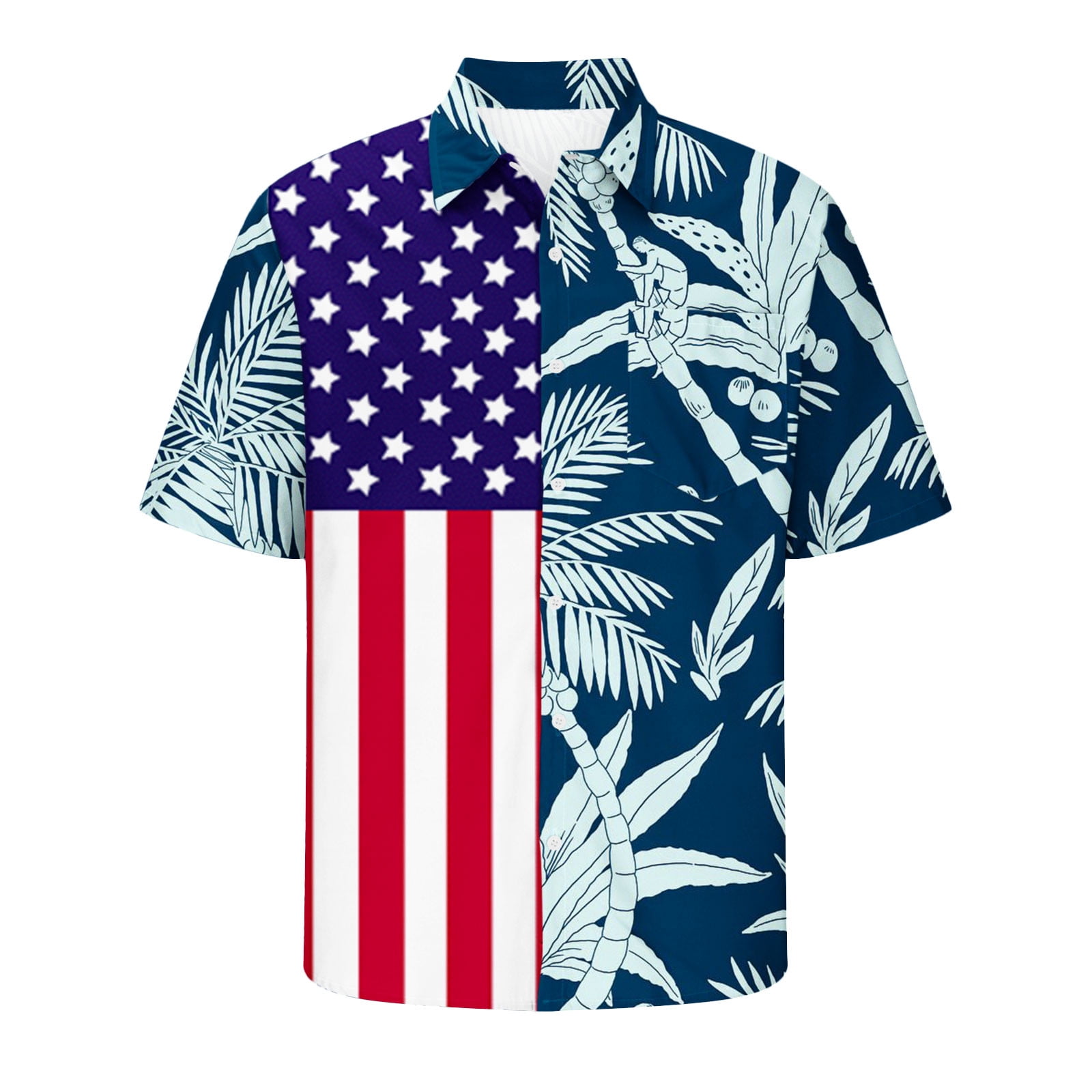 Fourth of July Shirt  1776 on UV protection - Long-sleeved shirt