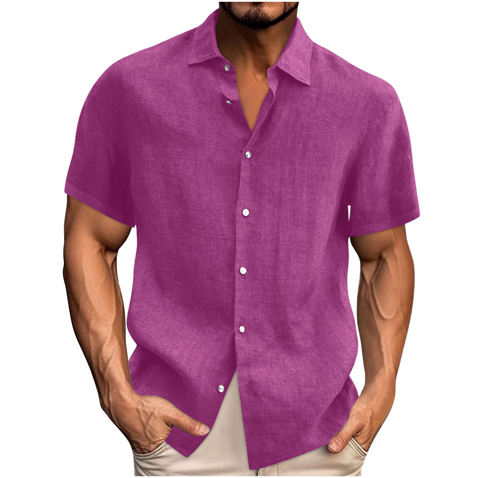 strapless open back dress Men's Matinique Jersey Shirt - Coral Pink main image 0