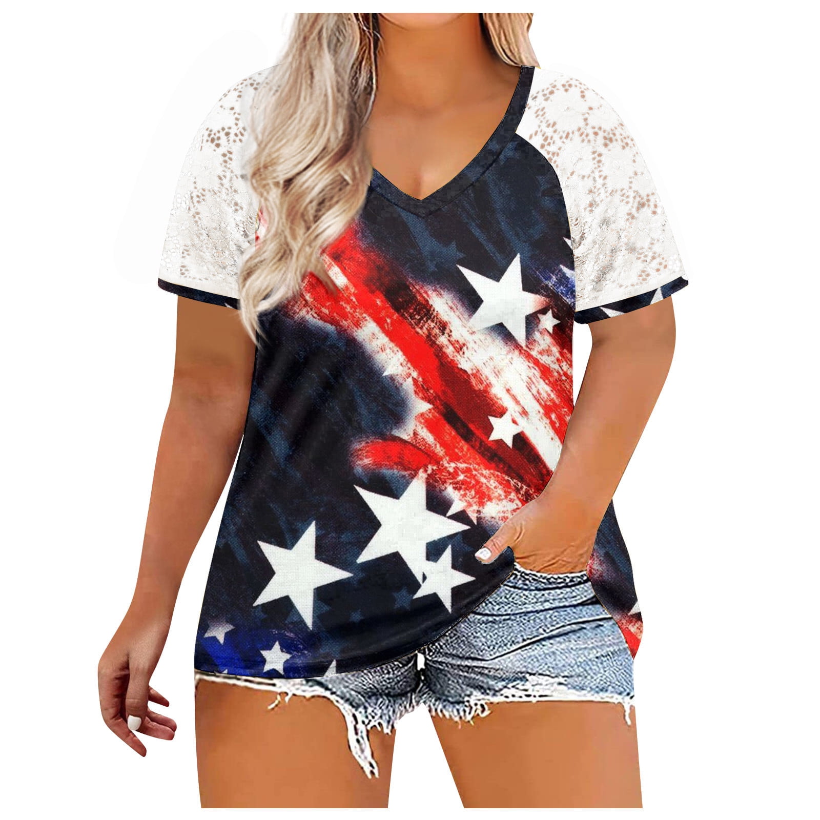 plus size 4th of july