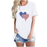 トップス rosy heart logo stripe basic shirt rosy heart logo stripe basic shirt