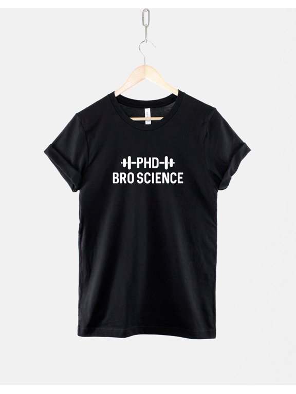 Bro Science Tshirt - Brofessor T Shirt - Fitness Jock Gym T-Shirt