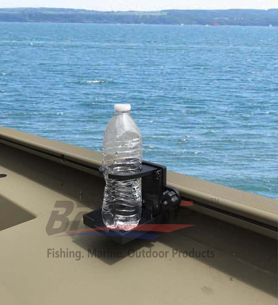 BroCraft Folding Cup Holder For Tracker Boat Versatrack System /90