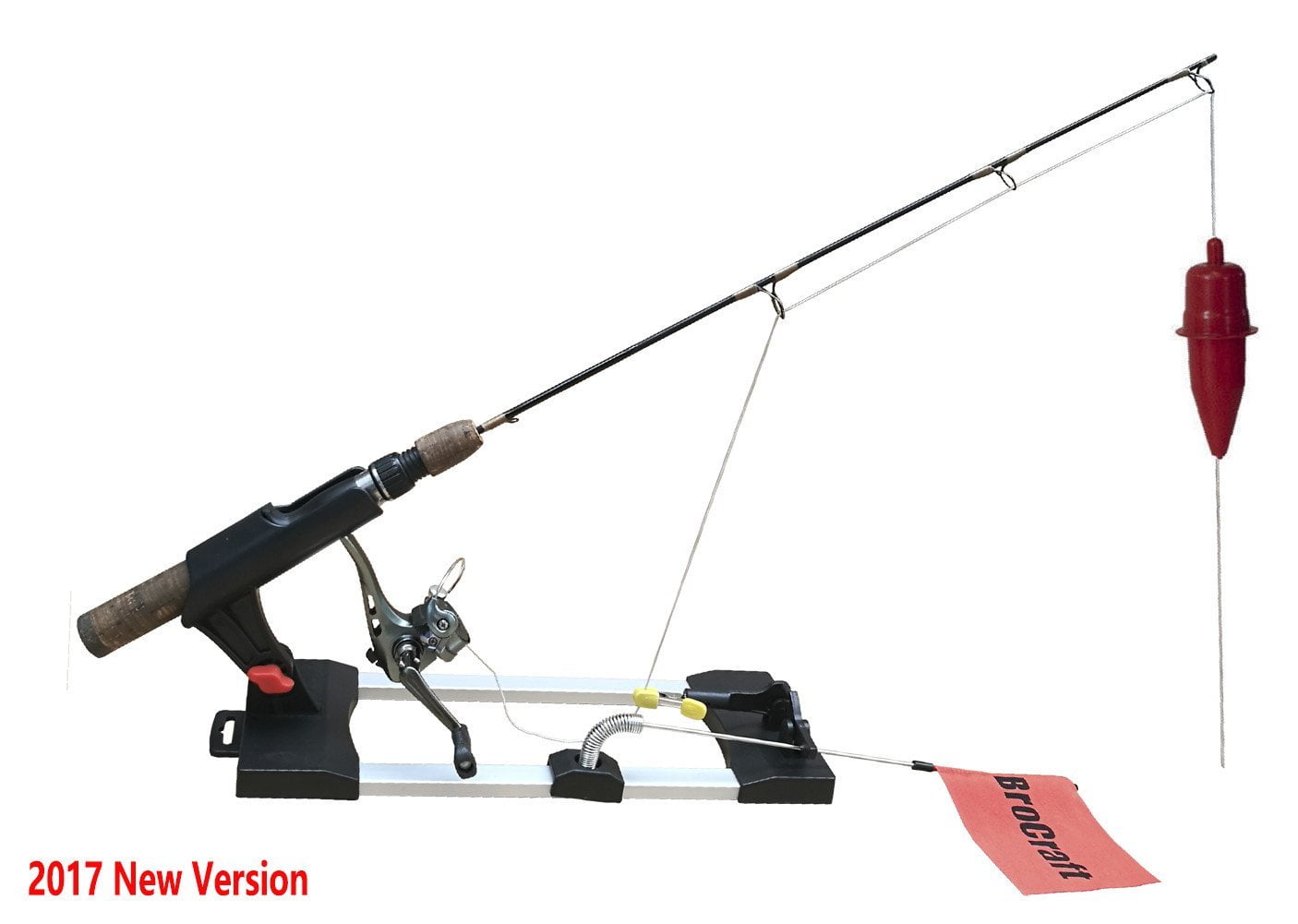 BroCraft Ice Fishing Stand Rod Holder /Ice fishing Tip up/Ice fishing rod  holder