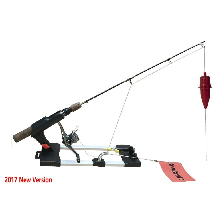 BroCraft Ice Fishing Tip-Ups / Ice Fishing Rod Holder / Ice