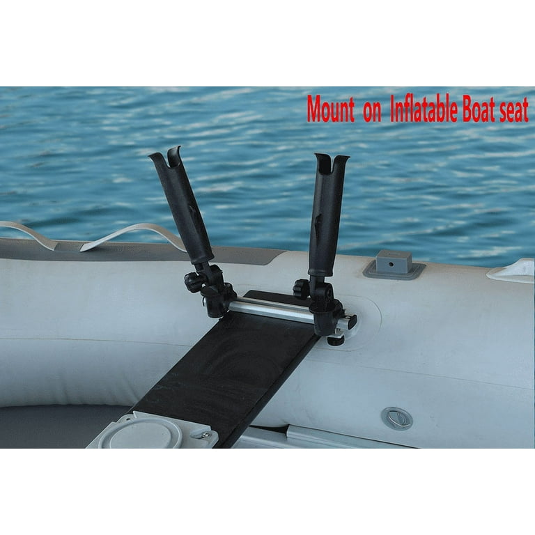 BroCraft Inflatable Boat/Canoe Rod Holder with Aluminum Track 