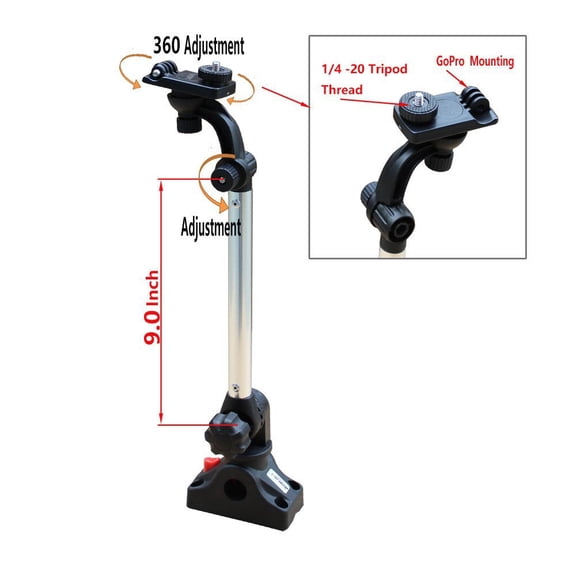 BroCraft Kayak Portable Camera Mount / For GO Pro Mount