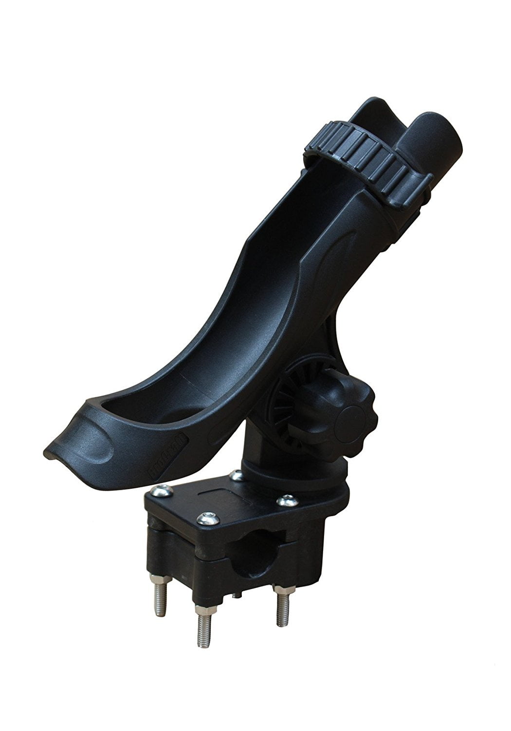 BroCraft Pontoon Boat Rod Holder / Power Lock Adjustable Rod Holder With  Square/Rail Mount