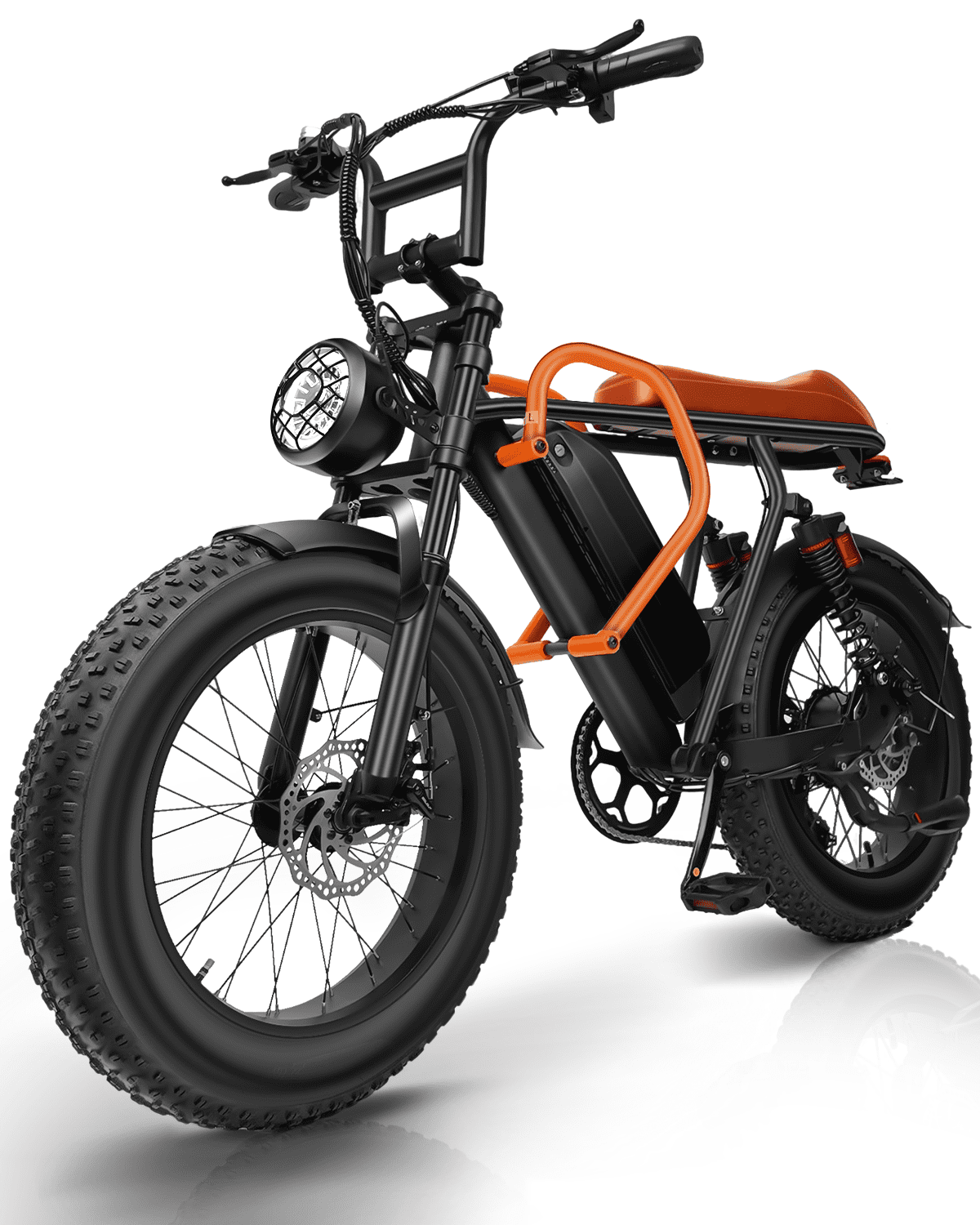BroPath Electric Bike for Adults 1500W Peak , 30MPH Electric Bike,40 Mlies, 20" Fat Tire E-Mountain Bikes, 48V 15Ah Removable Battery Ebike, Dual Suspension, UL 2849