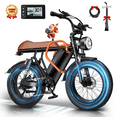 thumbnail image 1 of BroPath Electric Bike for Adults 750W Peak,20MPH Electric Bike,40 Mlies,20" Fat Tire E-Mountain Bikes,48V 15Ah Removable Battery Ebike,Dual Suspension,UL 2849, 1 of 8