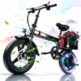thumbnail image 1 of BroPath Electric Bike for Adults,Ebike,14" Folding Electric Bike,500W Motor, 20 MPH, Commuter City E-Bike,576Wh Removable Battery,Multi-Shock Absorptio,20+ Miles,3 Mode,Mini E Bikes for Teens,UL2849, 1 of 9