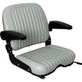 thumbnail image 1 of Broad-Base High Back Seat, Arm Rests, Slides, HD Vinyl, 1 of 1