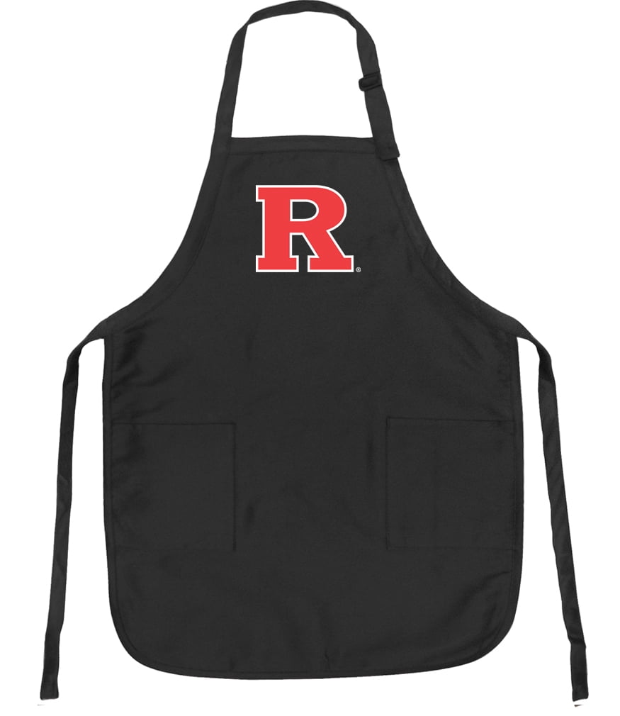 Broad Bay RU Apron DELUXE Rutgers University APRONS for Men or Women - Grilling, Kitchen, or Tailgating