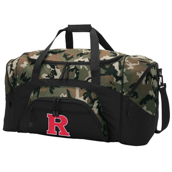 Broad Bay Rutgers CAMO Duffel Bag Rutgers University GYM BAG