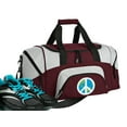 thumbnail image 1 of Broad Bay Small Peace Sign Gym Bag or Duffel, 1 of 2