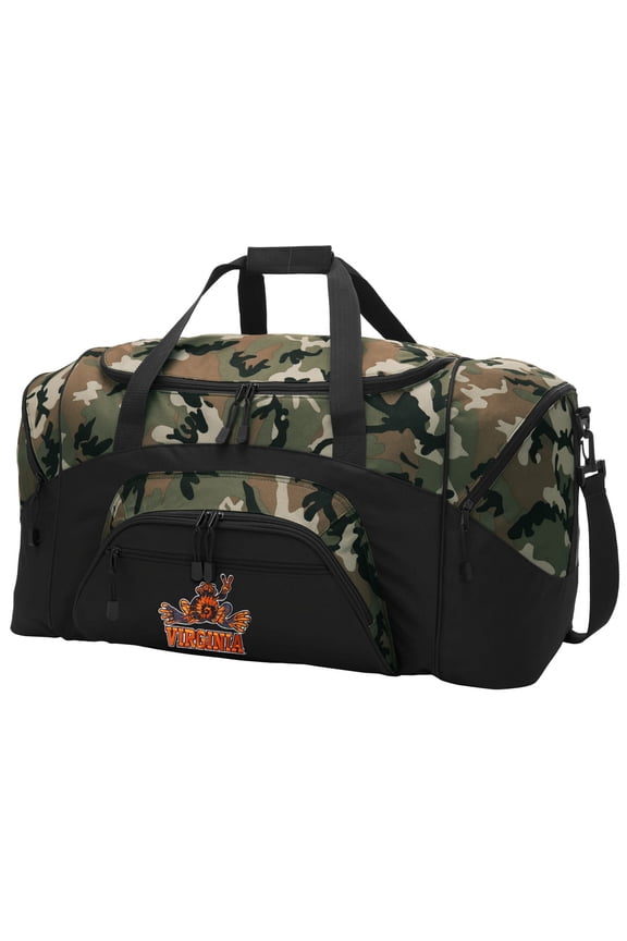 UVA Peace Frog CAMO Duffel Bag UVA GYM BAG