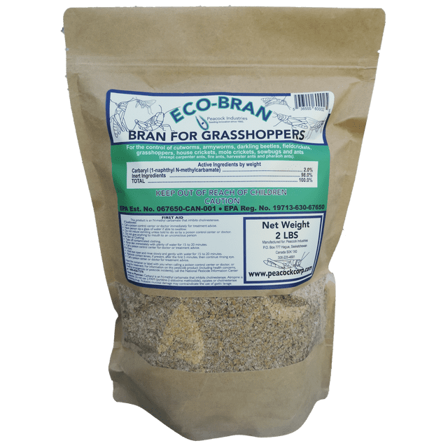 Broad Spectrum Grasshopper & Cricket Bait - Contains 2% Carbaryl ...