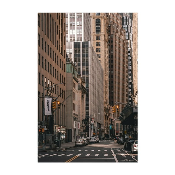 Broad Street, Fidi - Manhattan New York Photography Unframed Wall Art Print 5 x 7 inches