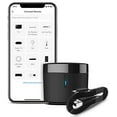 thumbnail image 1 of BroadLink Smart IR Remote Control Hub with Temperature Humidity Sensor Cable(2.4Ghz WiFi Only)-WiFi IR Blaster for Smart Home Automation, TV Remote, AC Controller, Works with Alexa/Google Home, IFTTT, 1 of 7