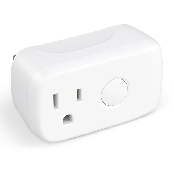 BroadLink Smart Plug (2.4GHZ Wi-Fi Only), Mini Wi-Fi Timer Smart Outlet Socket Works with Alexa/Google Home/IFTTT, No Hub Required, Remote Control Anywhere