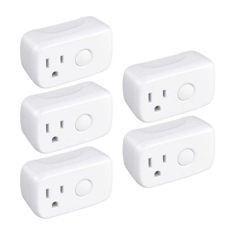 WIFI Smart Plug 4 Pack,LITSPED Smart plugs Work with  Alexa Echo &  Google Home and IFTTT, Smart Socket,Outlet Remote Control Devices, No Hub