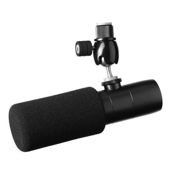 Earthworks ETHOS XLR Broadcasting Microphone, Matte Black