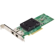 Broadcom Dual-Port 10GBASE-T Ethernet PCI Express Gen3 x8 Network Interface Card - PCI Express 3.0 x8 - 2 Ports - 2 - Twisted Pair - 10GBase-T - Plug-in Card