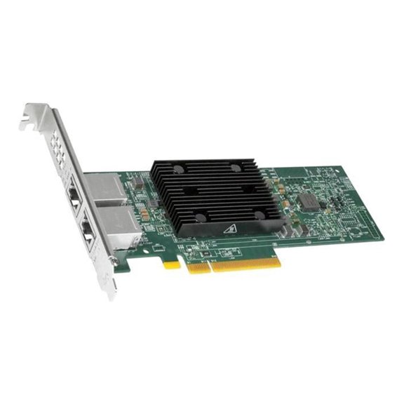 Broadcom Dual-Port 10GBASE-T Ethernet PCI Express Gen3 x8 Network Interface Card - PCI Express 3.0 x8 - 2 Port(s) - 2 - Twisted Pair - 10GBase-T - Plug-in Card