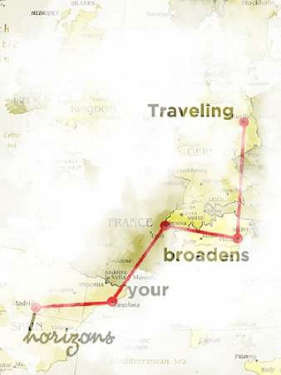 Broaden Horizons Canvas Art - Sd Graphics Studio (18 x 24)