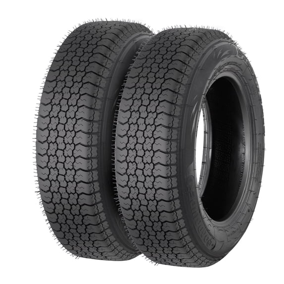 Broadfashion Trailer Tires 4.80-12 6PR 2-Pack Trailer Tire