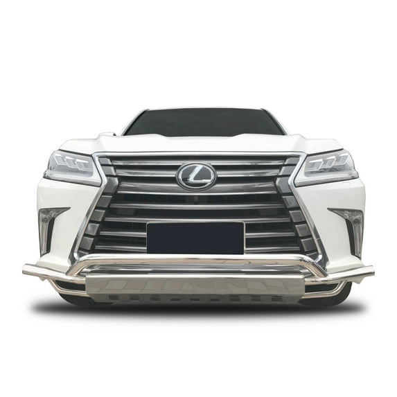 Broadfeet Front Runner for 2015-2018 Lexus LX570 in Stainless Steel ( Works with Front Sensor System)