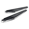thumbnail image 1 of Broadfeet Motorsports Equipment  R11 Series Black Top with Chrome Edge Running Board for 2023-2024 Honda Pilot, 1 of 1