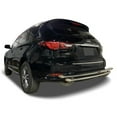 thumbnail image 1 of Broadfeet Motorsports Equipment  Rear Double Layer Bumper Guard Protector, Stainless Steel for 2013-2021 Infiniti QX60, 1 of 1