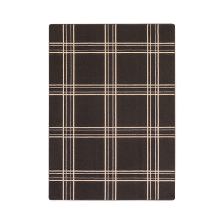 Joy Carpets Impressions Broadfield Espresso 5'4" x 7'8"