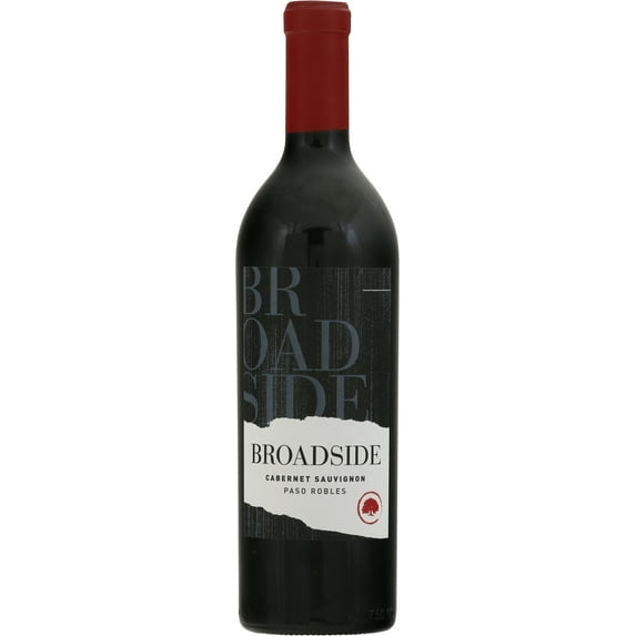 Broadside Cabernet Sauvignon Red Wine, 750ml Bottle