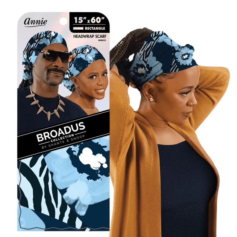 Broadus Collection Silk Hair Wrap - 60 x 15 Scarf - Walmart.com