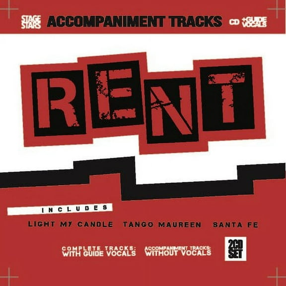 Broadway Accompanyment Music - Rent - Music & Performance - CD