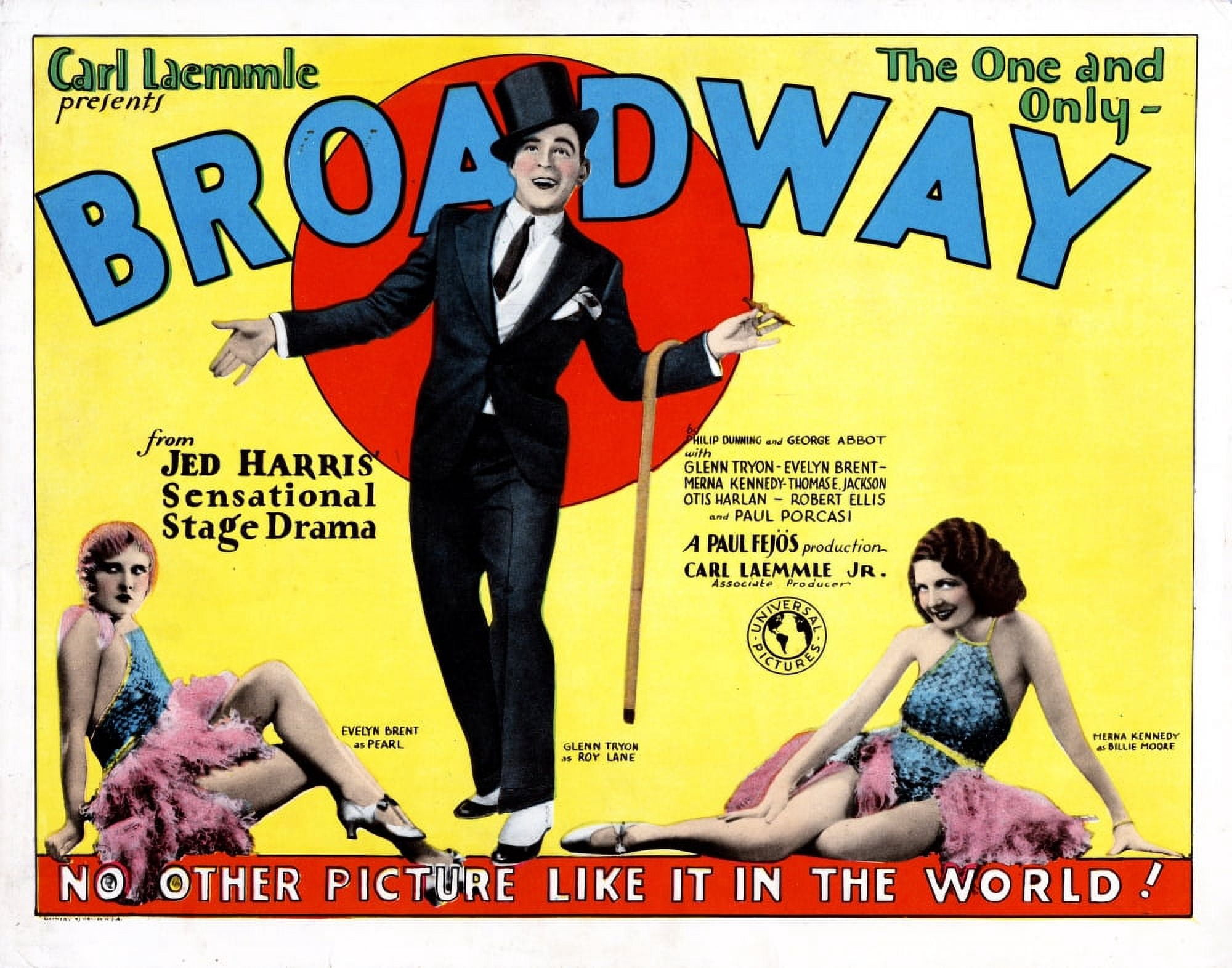 Broadway Canvas Art -  (28 x 22)