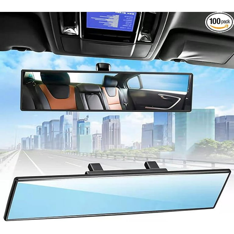 Large rear view mirror for car discount