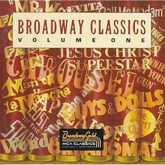 Broadway Classics 1 - Music CD - 1991-07-02 - MCA - Very Good - Audio CD - Sold by gmusic
