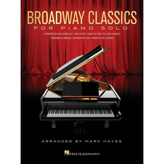 Broadway Classics for Piano Solo, (Paperback)