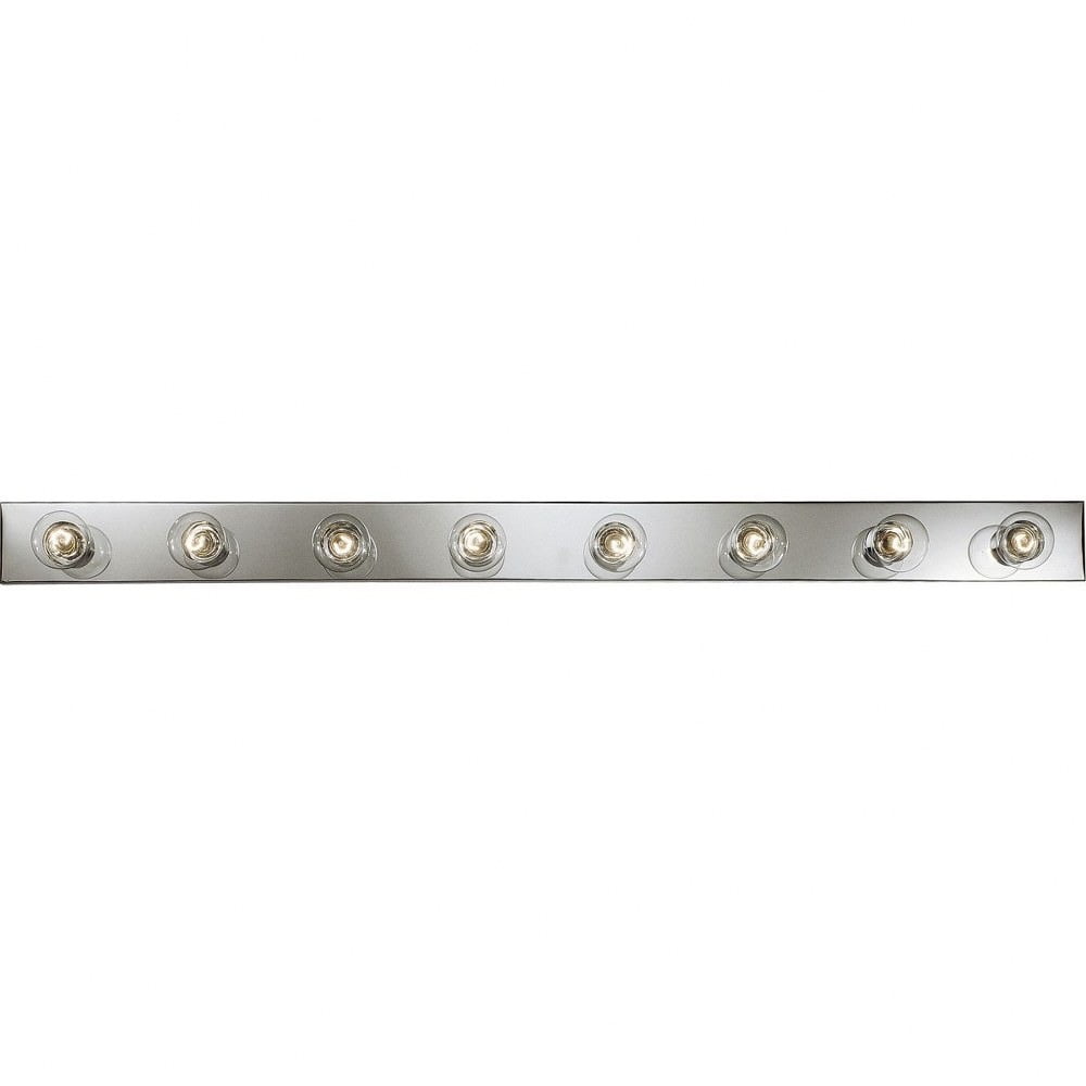 Broadway 60-Inch Chrome 8-Light Dimmable Bath Bar