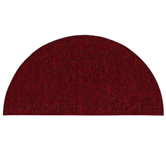 Broadway Collection Kids Favorite Indoor Outdoor Area Rug Red - 48" x 96" Half Round