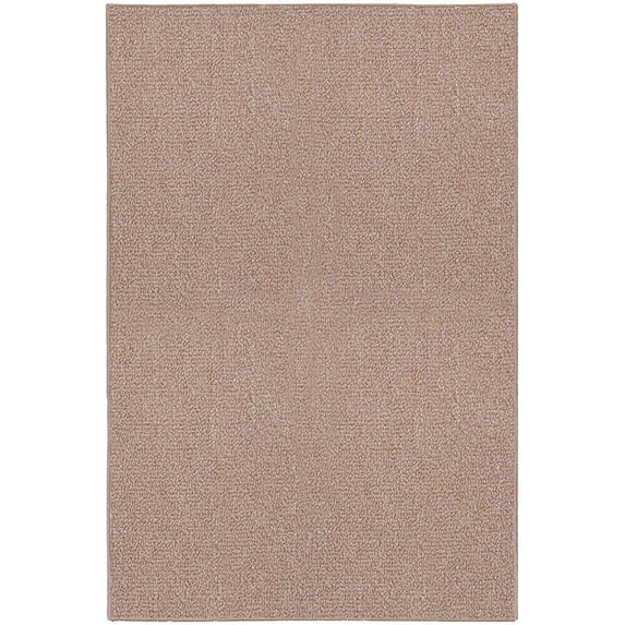 Ambiant Galaxy Way Solid Color Indoor Outdoor Area Rug Beige - 2' x 12'