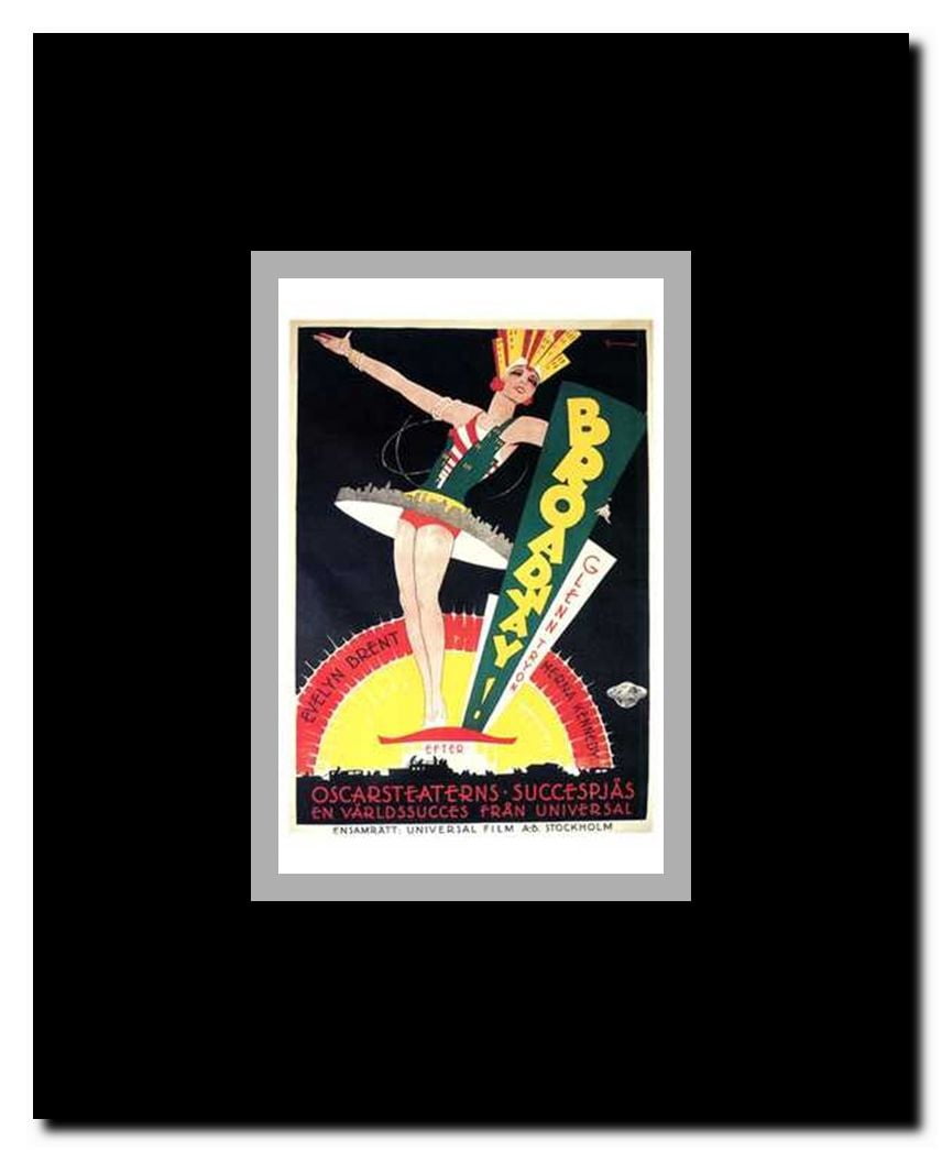 Broadway Framed Movie Poster