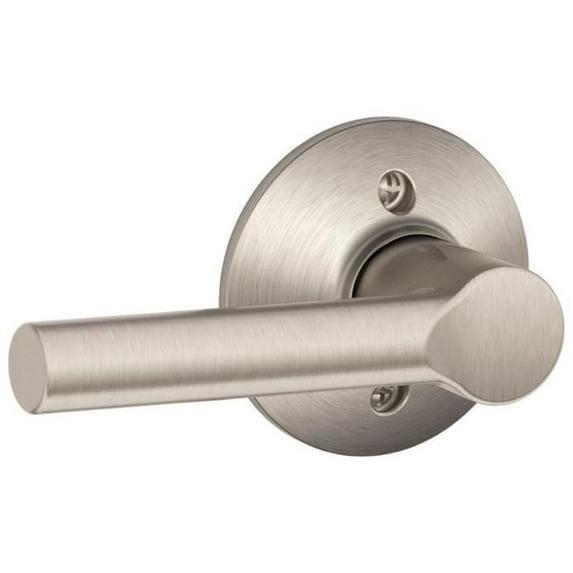 Broadway Lever Non-Turning Lock, Satin Nickel (F170 BRW 619)