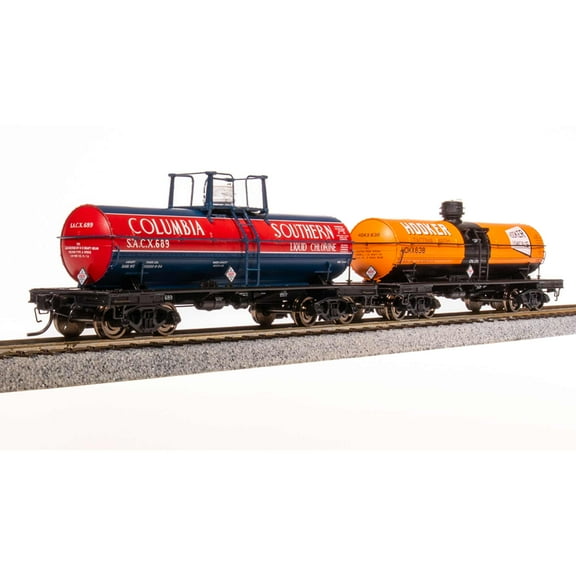 Broadway Limited Imports HO 6000 Gallon Tank 1950s 2pk B Columbia S Hooker BLI7667 HO Rolling Stock