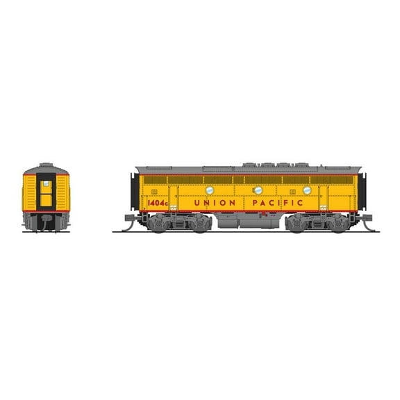 Broadway Limited Imports N EMD F3B UP 1406B Yellow & Gray Paragon4 BLI7741 N Locomotives