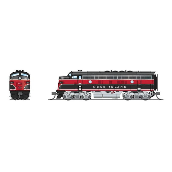 Broadway Limited Imports N EMD F7 AB CRIP 103/105B A-unit Prgn4 Unpwrd B BLI7753 N Locomotives